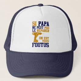 Casquette des Pères - als Papa niet kan herstellen Trucker Pet
