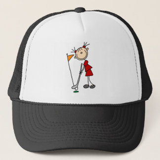 Casquette Descente du putt du sac vert