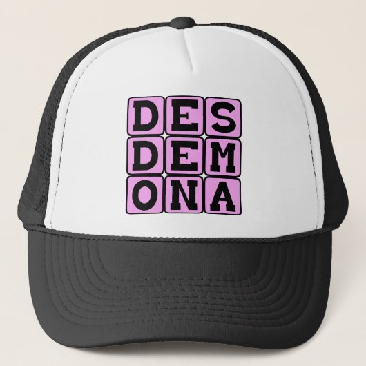 Casquette Desdia, Othello Character (Devant)