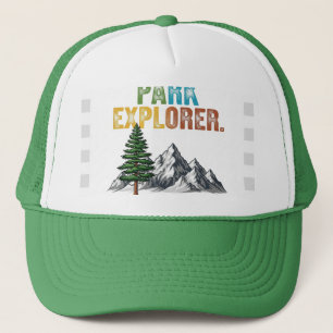 Casquette Desigion de t-shirt Park Explorer.