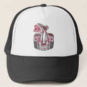 Casquette Design de Haida Raven (Devant)