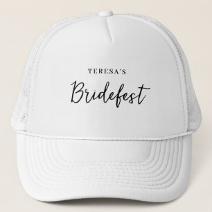 Casquette Design de script de demoiselle d'honneur minimalis