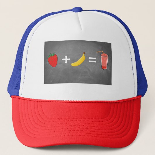 Casquette Design de style de vie sain (Devant)