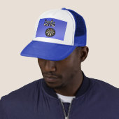 Casquette Design de tableau de bord du logo des fléchettes b (En situation)