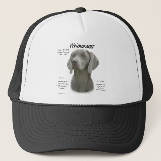 Casquette Design historique Weimaraner (Devant)