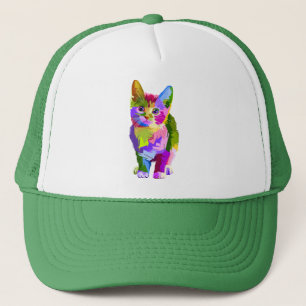 Casquette Design prismatique Stylisé Kitten-32345