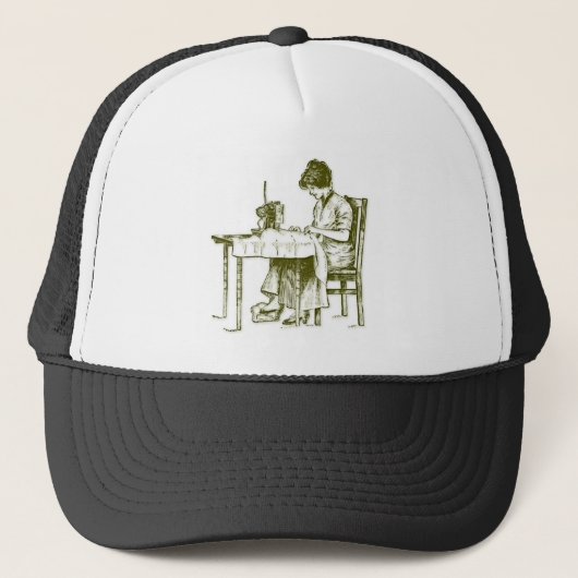 Casquette Design Seamstress (Devant)