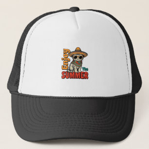 Casquette Dessin de conception de gravure vintage de chapeau