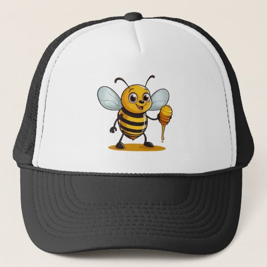 Casquette Dessin Honey Bee (Devant)