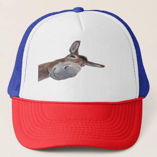 Casquette dessin humoristique âne (Devant)