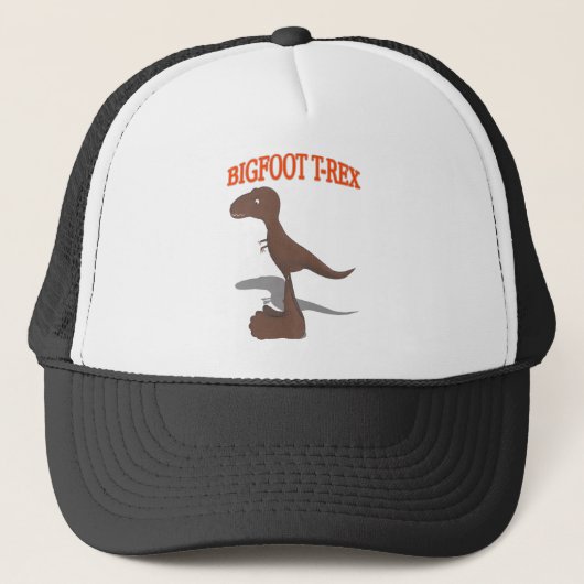 Casquette Dessin T-Rex Bigfoot (Devant)