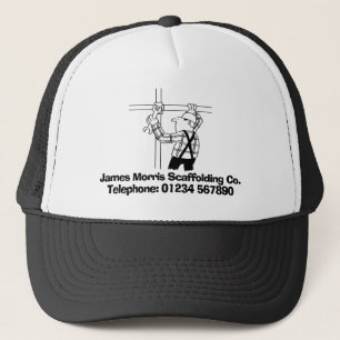Casquette Dessinateurs d'échafaudages & Entreprise d'échafau