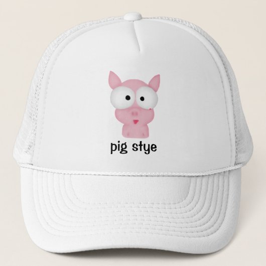 Casquette d'étable de porc (Devant)