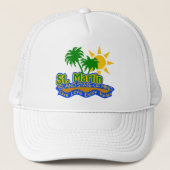 Casquette d'état d'esprit de St Martin - (Devant)