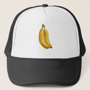 Casquette Deux bananes fraîches en synchronisation