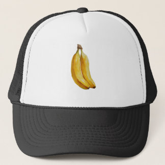 Casquette Deux bananes fraîches en synchronisation
