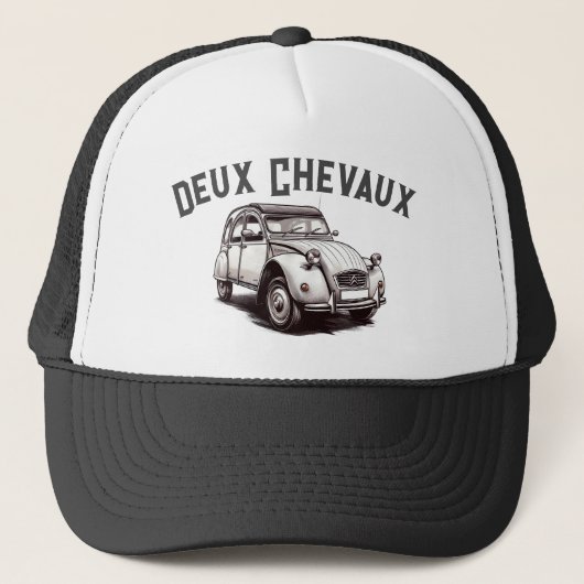 Casquette Deux Chevaux (Devant)
