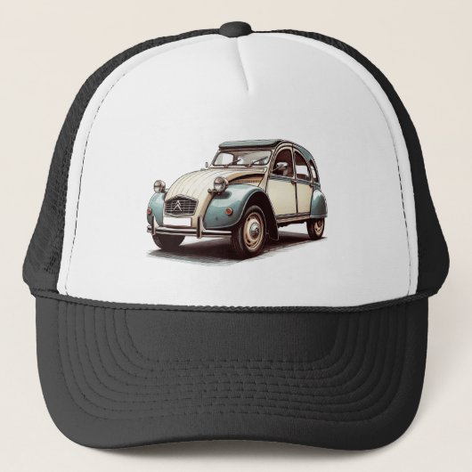 Casquette Deux Chevaux (Devant)