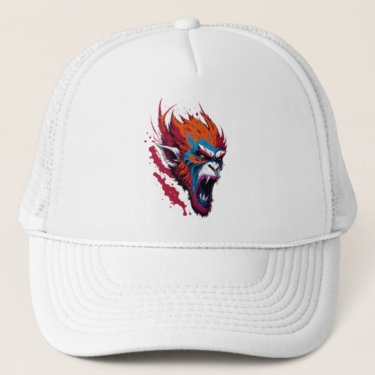 Casquette Devil Monkey King (Devant)
