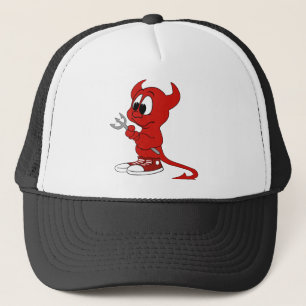 Casquette Devil Red Demon Cartoon Satan Evil Hell Heure