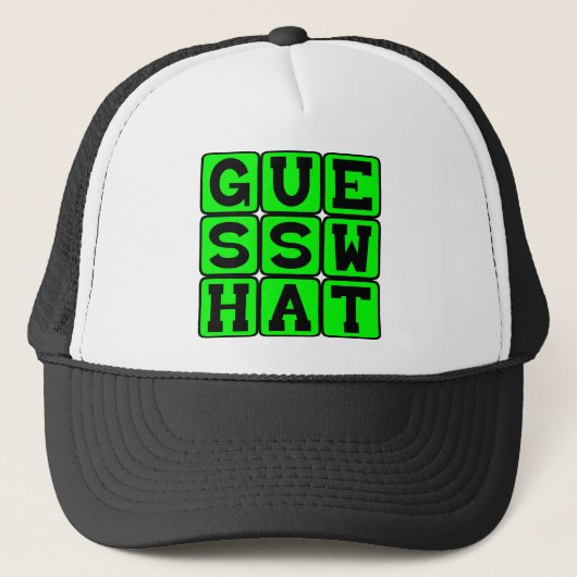 Casquette Devine Quoi, Garder Un Secret (Devant)
