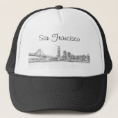 Casquette d'horizon de San Francisco (Devant)