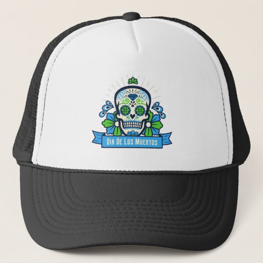 Casquette Dia De Los Muertos (Devant)