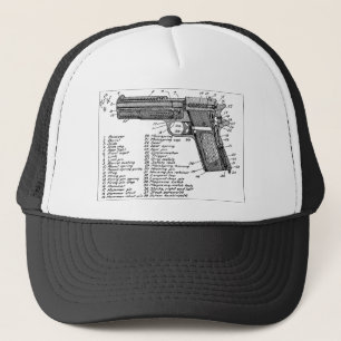 Casquette Diagramme d'arme à feu