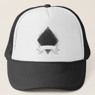 Casquette Diamant grunge dans le noir
