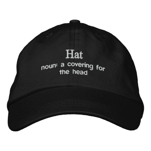 casquette Dictionary.com (Devant)