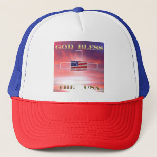 Casquette Dieu bénissent les Etats-Unis