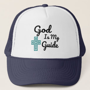 Casquette Dieu est ma croix guide