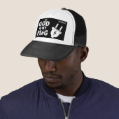 CASQUETTE DIEU EST MA SOURCE (En situation)