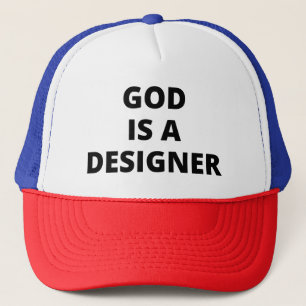 Casquette Dieu est un créateur