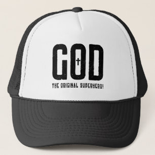 Casquette Dieu La Croix Biblique Superhero Originale
