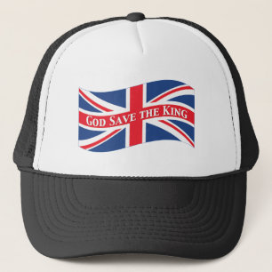Casquette Dieu sauve le roi avec Union Jack