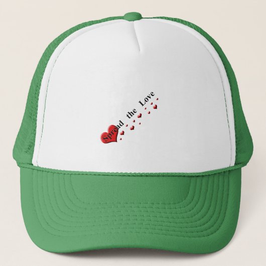 Casquette Diffuser les événements Love Green (Devant)