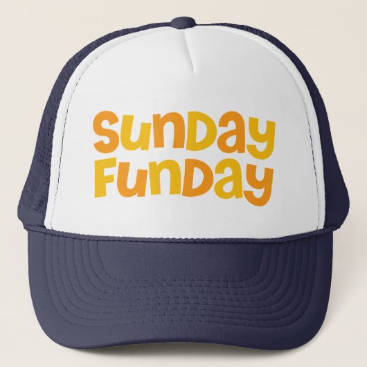 Casquette Dimanche le jour de fête. (Devant)