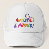 Casquette d'infini de la fierté autistique (Devant)