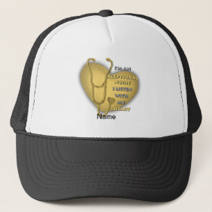 Casquette d'infirmière exceptionnelle jaune