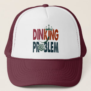 Casquette Dinking Problem Pickleball - Humour côté cour