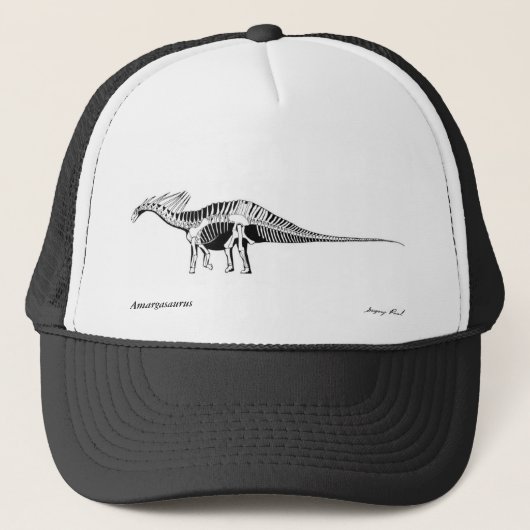 Casquette Dinosaur Amargasaurus Gregory Paul (Devant)