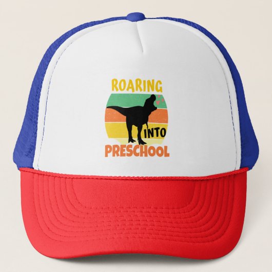 Casquette DINOSAUR cool - ROARING DANS LE PRESCHOOL (Devant)