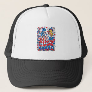 Casquette Dinosaur Kawaii Patriotique Meilleur Beau-père Jam