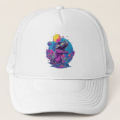 Casquette Dinosaur Xmas Tree Buffalo Plaid Trex Dinosaur Chr (Devant)