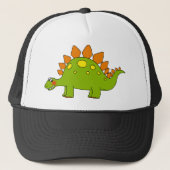 Casquette Dinosaure mignon - stegosaurus (Devant)