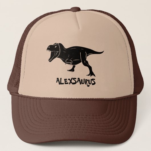 Casquette Dinosaure personnalisé (Devant)