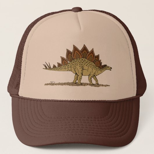 Casquette Dinosaure Stegosaurus jurassique (Devant)