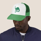 Casquette dinosaure - Vert (En situation)