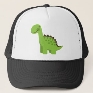 Casquette Dinosaure vert mignon